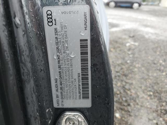 Photo 11 VIN: WAUBFGFF9F1037303 - AUDI S3 