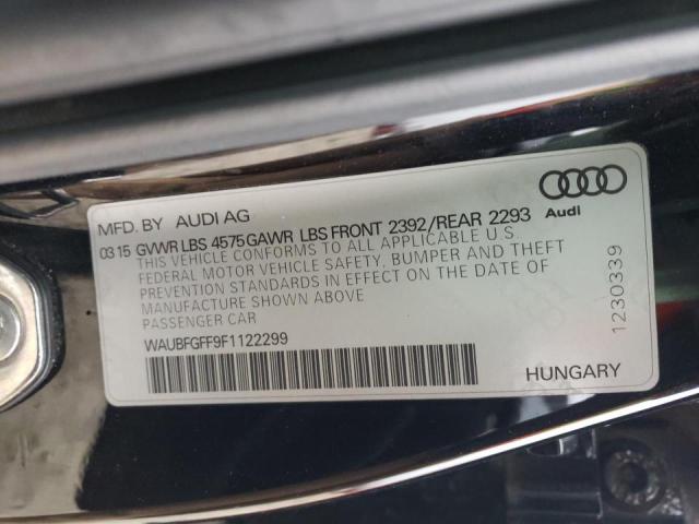 Photo 9 VIN: WAUBFGFF9F1122299 - AUDI A3 PREMIUM 