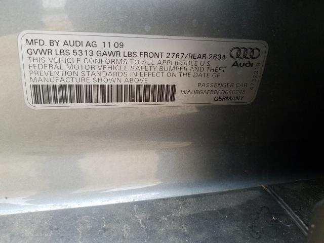 Photo 9 VIN: WAUBGAFB8AN040248 - AUDI A6 PREMIUM 