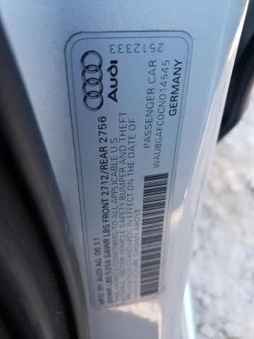 Photo 11 VIN: WAUBGAFC0CN014545 - AUDI A6 