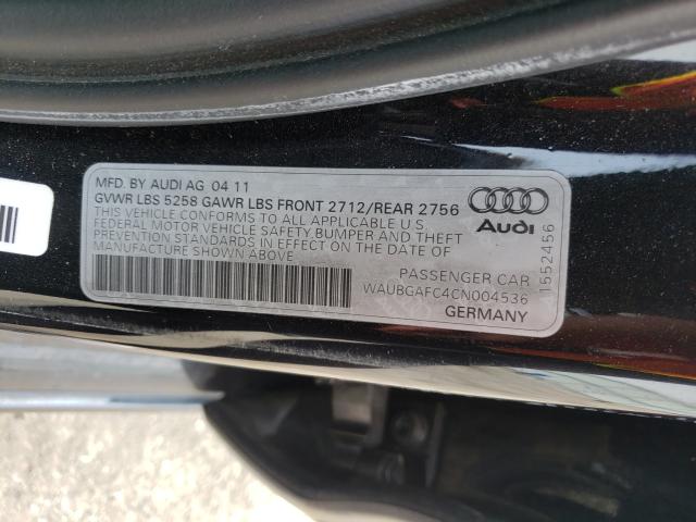 Photo 9 VIN: WAUBGAFC4CN004536 - AUDI A6 