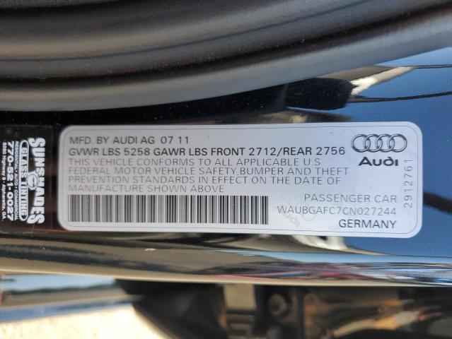 Photo 11 VIN: WAUBGAFC7CN027244 - AUDI A6 