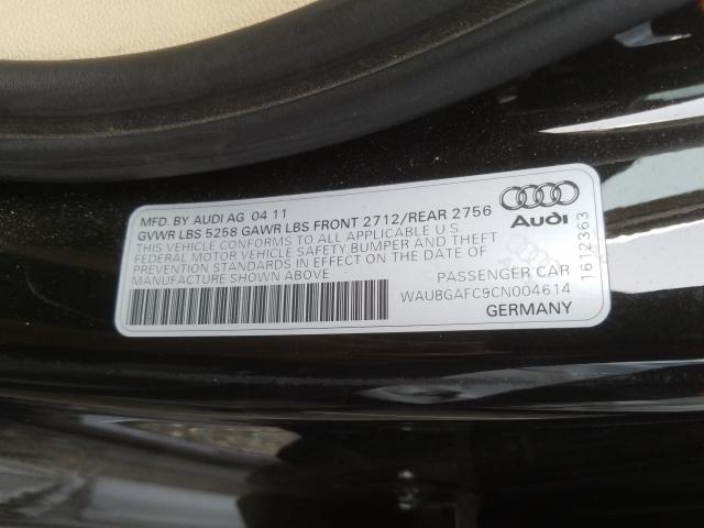 Photo 9 VIN: WAUBGAFC9CN004614 - AUDI A6 