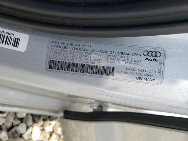 Photo 9 VIN: WAUBGAFCXCN025469 - AUDI A6 