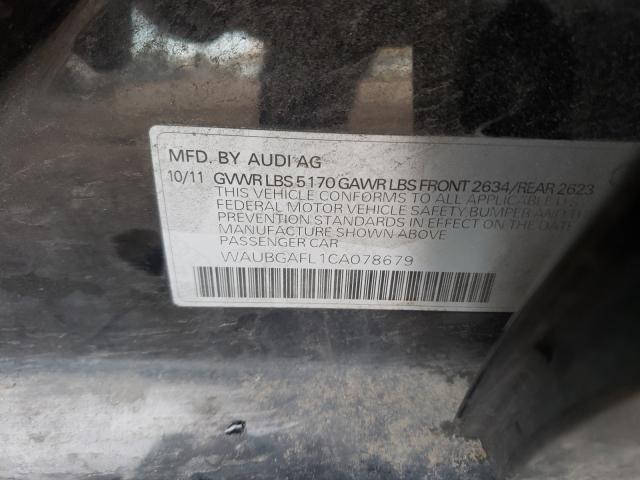 Photo 9 VIN: WAUBGAFL1CA078679 - AUDI S4 PREMIUM 