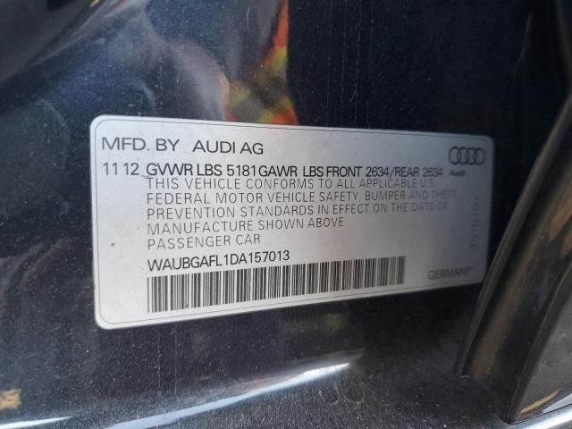 Photo 11 VIN: WAUBGAFL1DA157013 - AUDI S4 PREMIUM 