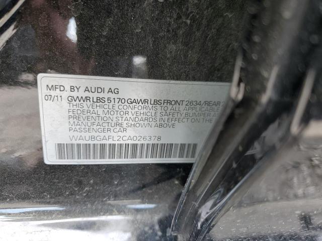 Photo 9 VIN: WAUBGAFL2CA026378 - AUDI S4 PREMIUM 