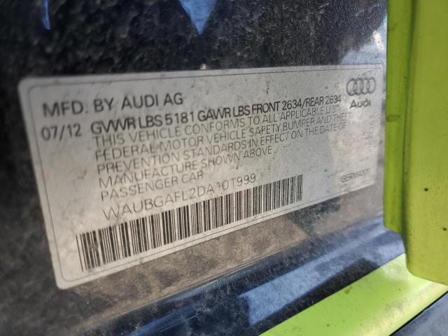 Photo 11 VIN: WAUBGAFL2DA101999 - AUDI S4 PREMIUM 