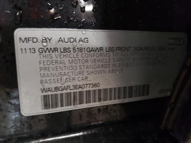 Photo 11 VIN: WAUBGAFL3EA077360 - AUDI S4 PREMIUM 