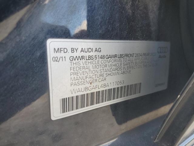 Photo 11 VIN: WAUBGAFL4BA117053 - AUDI S4 PREMIUM 