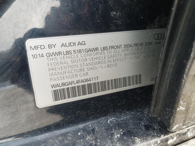 Photo 9 VIN: WAUBGAFL4FA064117 - AUDI S4 PREMIUM 