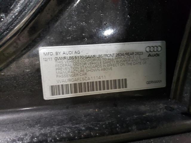 Photo 12 VIN: WAUBGAFL5CA111411 - AUDI S4 PREMIUM 