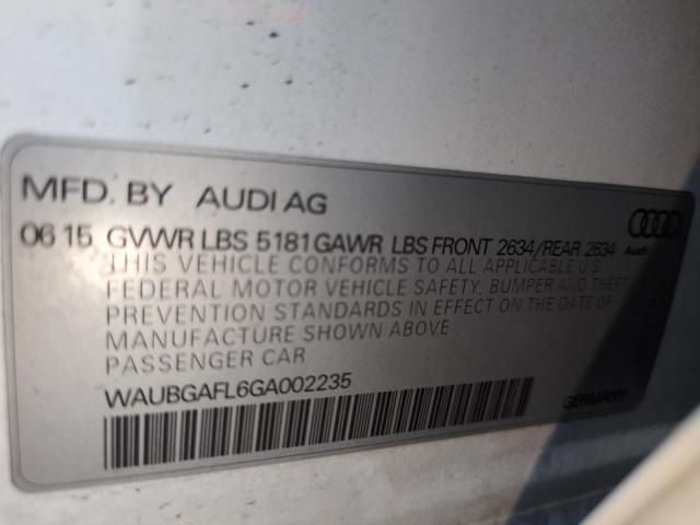 Photo 12 VIN: WAUBGAFL6GA002235 - AUDI S4 PREMIUM 