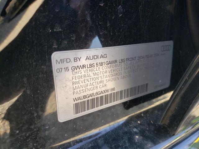 Photo 9 VIN: WAUBGAFL6GA006186 - AUDI S4 