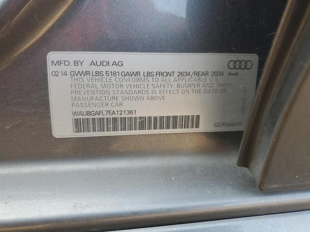 Photo 11 VIN: WAUBGAFL7EA121361 - AUDI S4 PREMIUM 