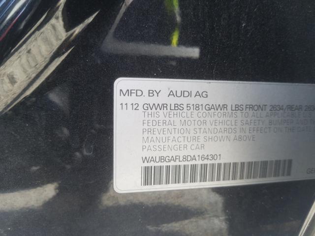 Photo 9 VIN: WAUBGAFL8DA164301 - AUDI S4 PREMIUM 