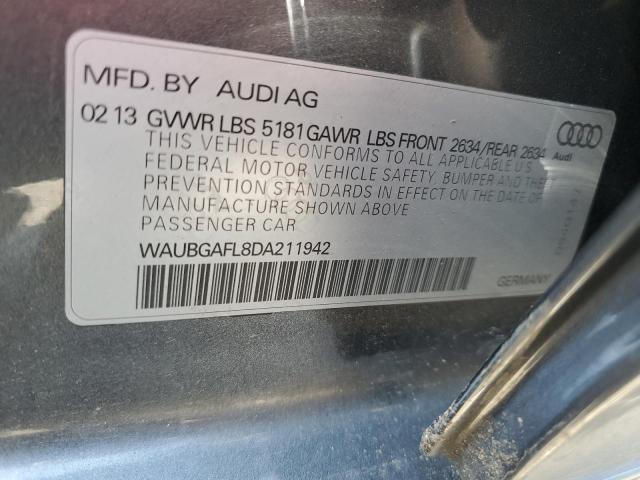 Photo 11 VIN: WAUBGAFL8DA211942 - AUDI S4 PREMIUM 