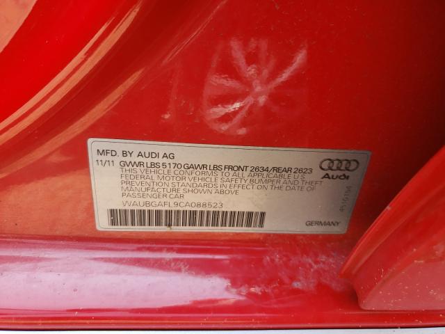 Photo 9 VIN: WAUBGAFL9CA088523 - AUDI S4 PREMIUM 