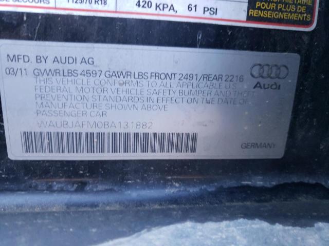 Photo 9 VIN: WAUBJAFM0BA131882 - AUDI A3 PREMIUM 