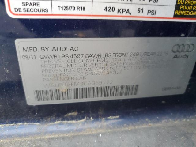 Photo 11 VIN: WAUBJAFM3CA059772 - AUDI A3 