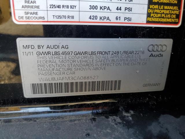 Photo 11 VIN: WAUBJAFM3CA088527 - AUDI A3 