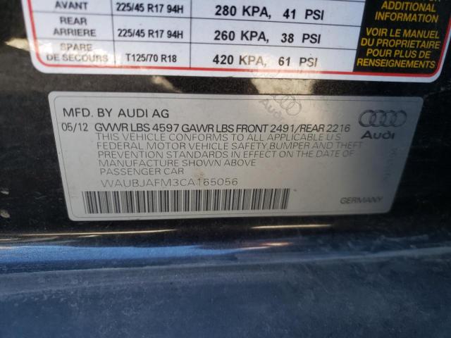 Photo 9 VIN: WAUBJAFM3CA165056 - AUDI A3 PREMIUM 