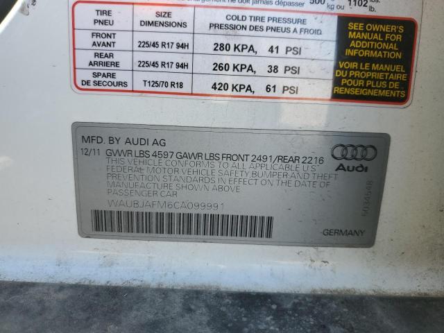 Photo 11 VIN: WAUBJAFM6CA099991 - AUDI A3 PREMIUM 