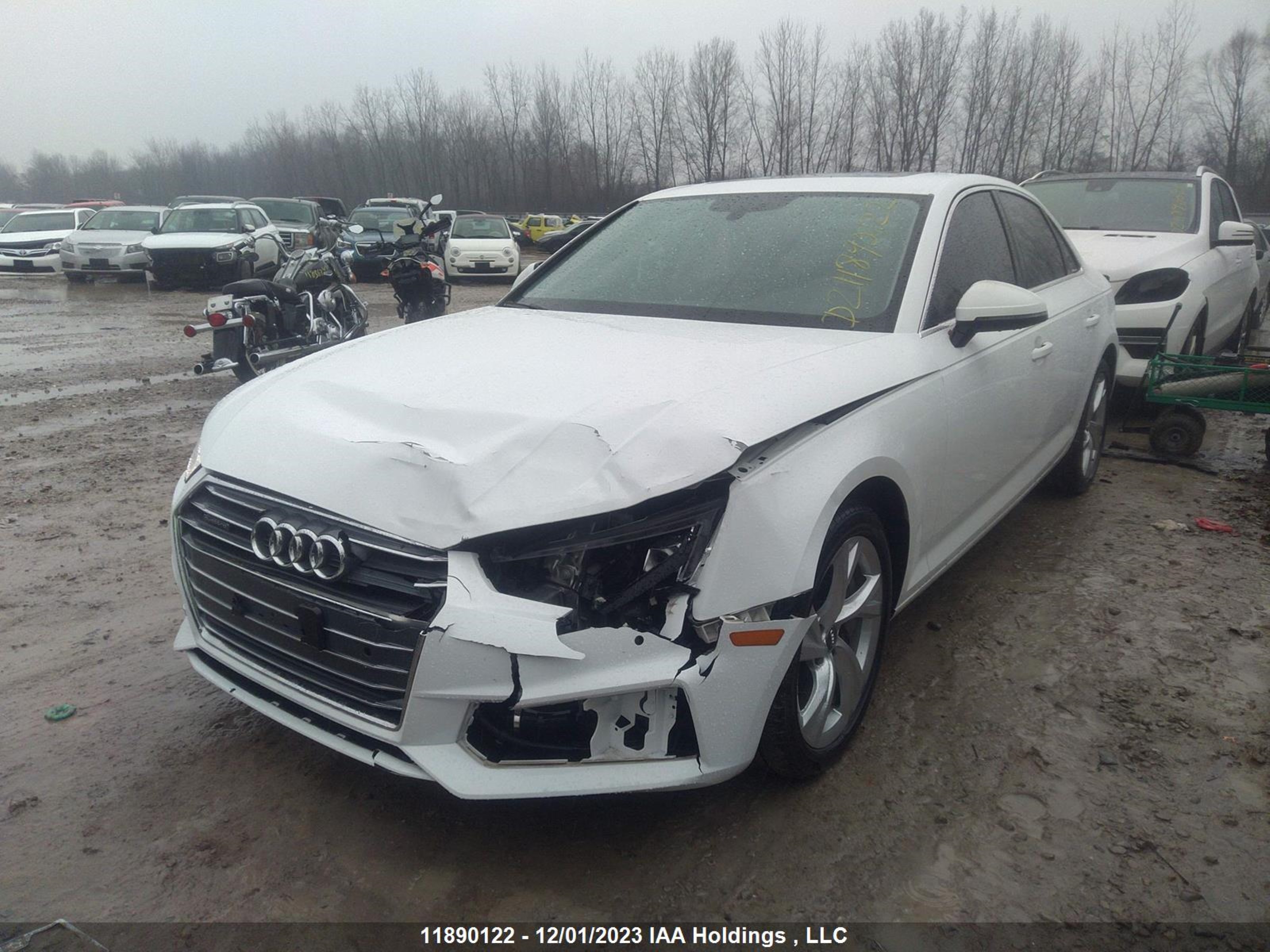 Photo 1 VIN: WAUBNAF42KN017928 - AUDI A4 