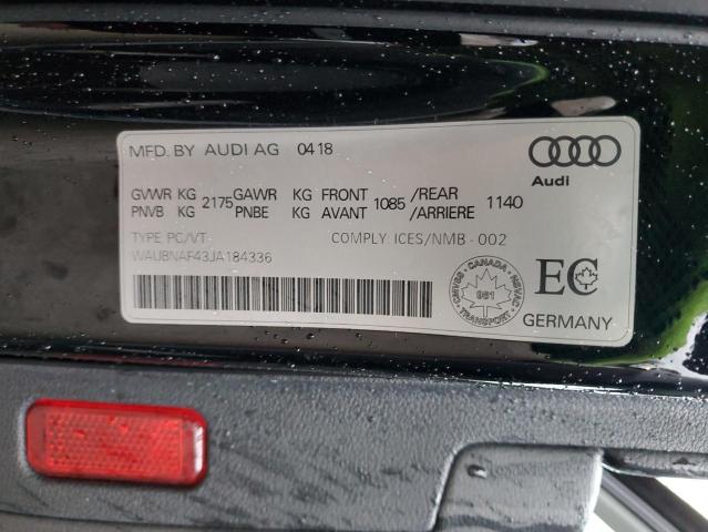 Photo 11 VIN: WAUBNAF43JA184336 - AUDI A4 PROGRES 