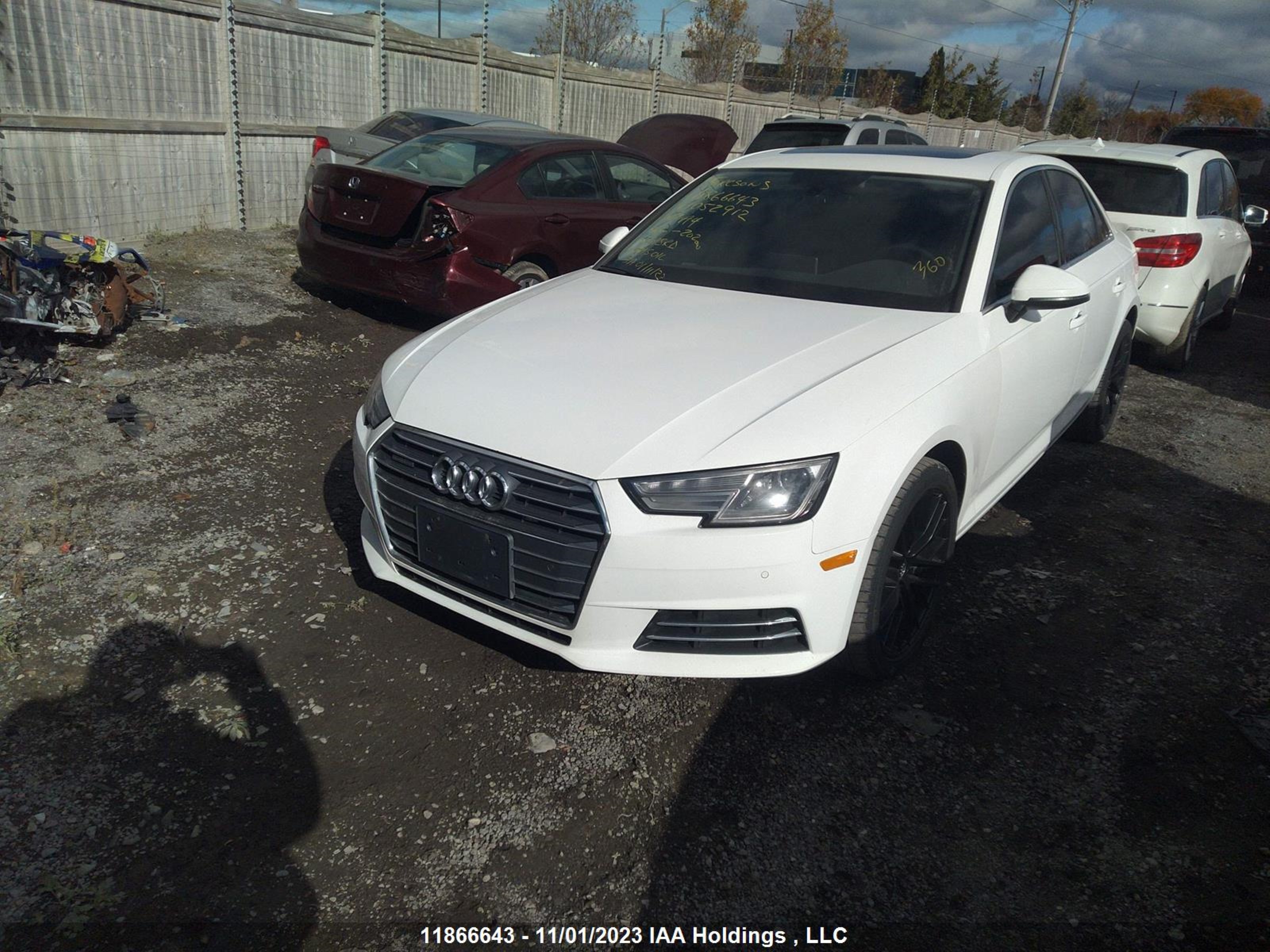 Photo 1 VIN: WAUBNAF47HN052912 - AUDI A4 