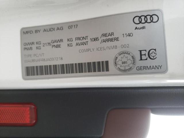 Photo 9 VIN: WAUBNAF48JA037218 - AUDI A4 PROGRES 