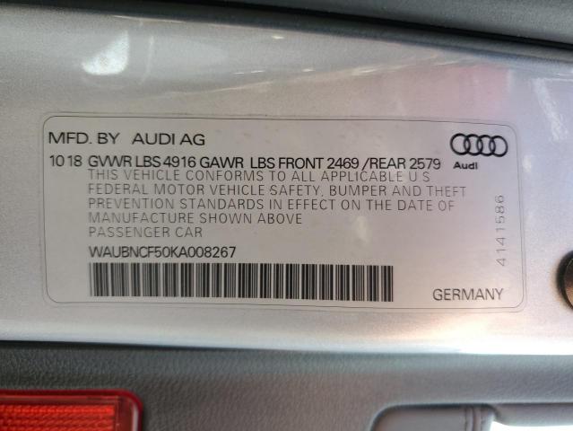 Photo 12 VIN: WAUBNCF50KA008267 - AUDI A5 PREMIUM 