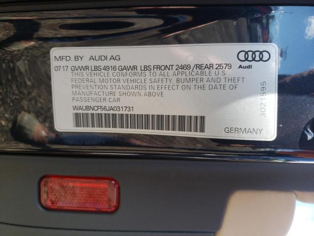 Photo 9 VIN: WAUBNCF56JA031731 - AUDI A5 PREMIUM 