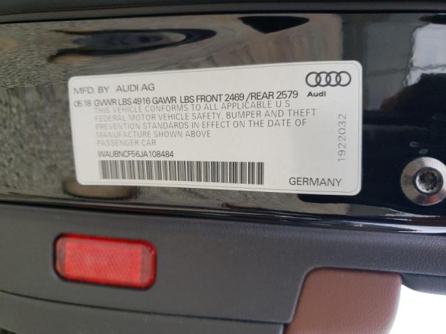 Photo 9 VIN: WAUBNCF56JA108484 - AUDI A5 