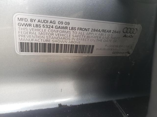 Photo 9 VIN: WAUBVAFB3AN023654 - AUDI A6 PRESTIG 