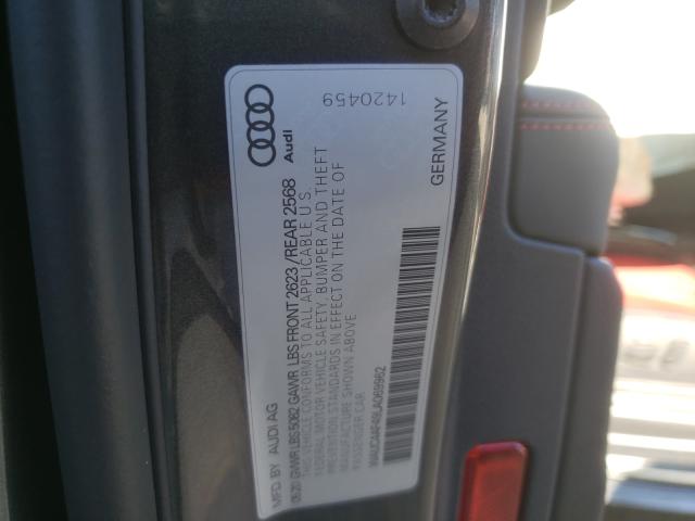 Photo 9 VIN: WAUC4AF49LA069962 - AUDI S4 PRESTIG 