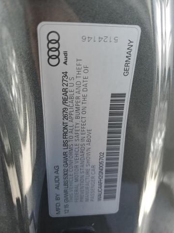 Photo 9 VIN: WAUC4AFH2GN005702 - AUDI S5 PREMIUM 