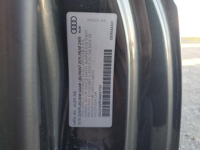 Photo 11 VIN: WAUC4AFR7GA027761 - AUDI S5 PREMIUM 