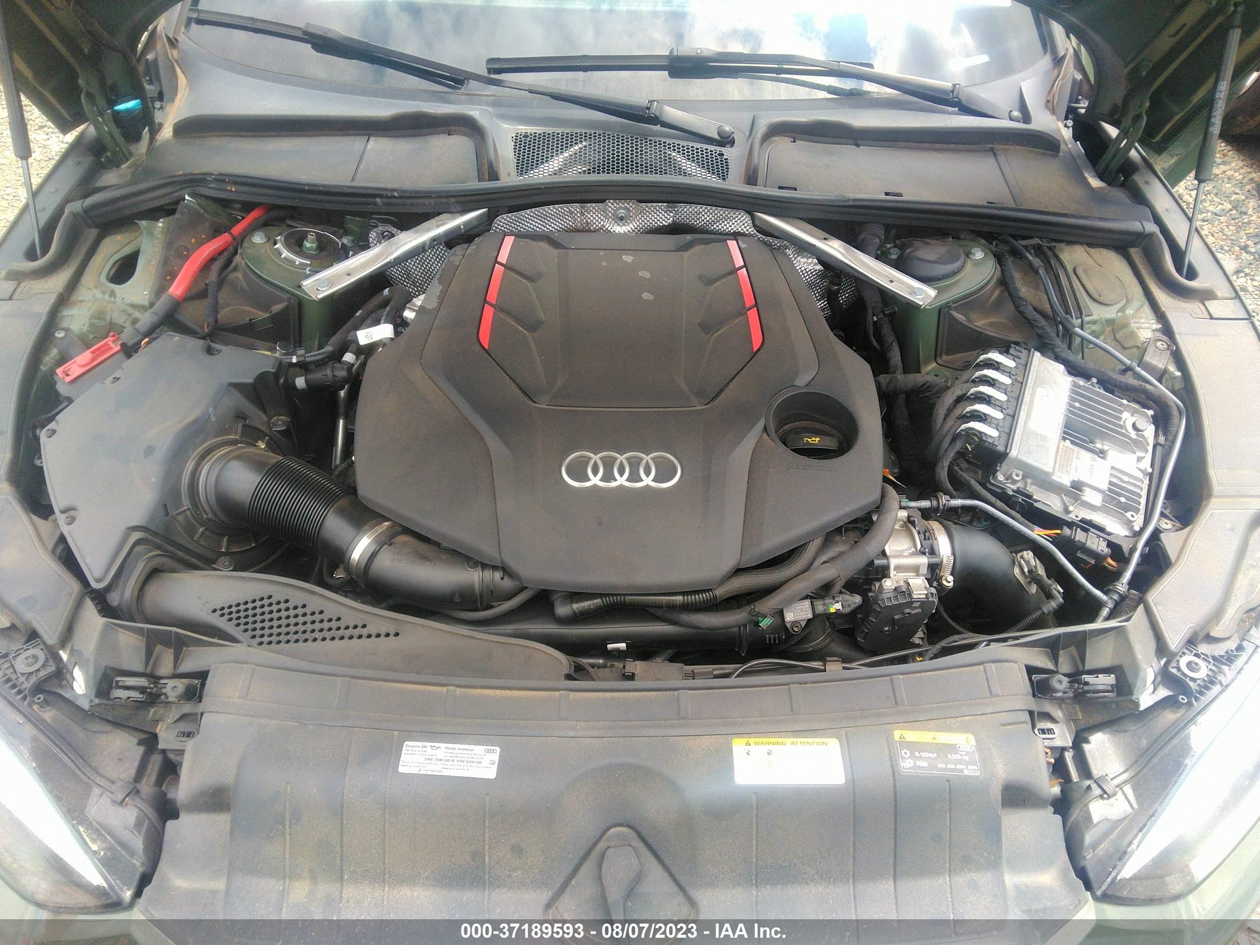 Photo 9 VIN: WAUC4CF50MA032563 - AUDI S5 