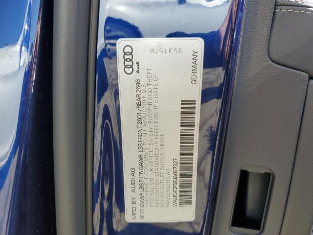 Photo 12 VIN: WAUC4CF58JA037327 - AUDI S5 PRESTIG 