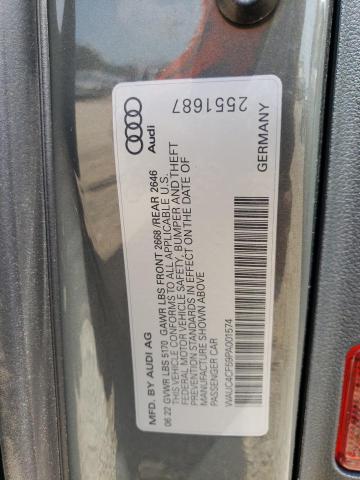 Photo 11 VIN: WAUC4CF59PA001574 - AUDI S5 