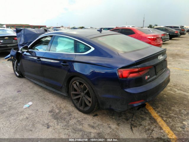 Photo 2 VIN: WAUC4CF5XJA035496 - AUDI S5 SPORTBACK 