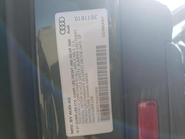 Photo 9 VIN: WAUC4DF57NA007828 - AUDI S5 PREMIUM 