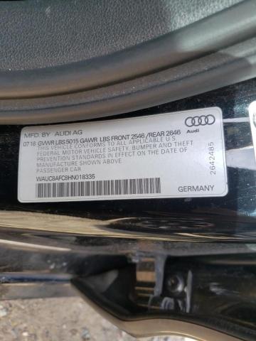 Photo 9 VIN: WAUC8AFC8HN018335 - AUDI A6 PREMIUM 