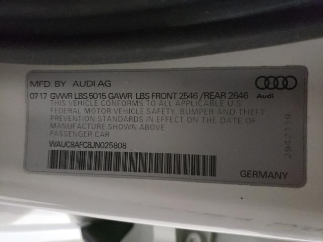 Photo 9 VIN: WAUC8AFC8JN025808 - AUDI A6 PREMIUM 