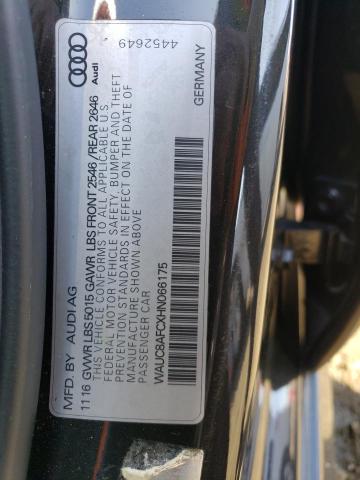 Photo 11 VIN: WAUC8AFCXHN066175 - AUDI A6 