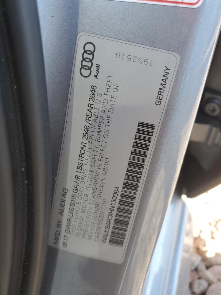 Photo 11 VIN: WAUC8AFCXHN130084 - AUDI A6 