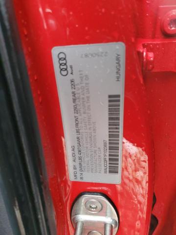 Photo 11 VIN: WAUCCGFF1F1023697 - AUDI A3 