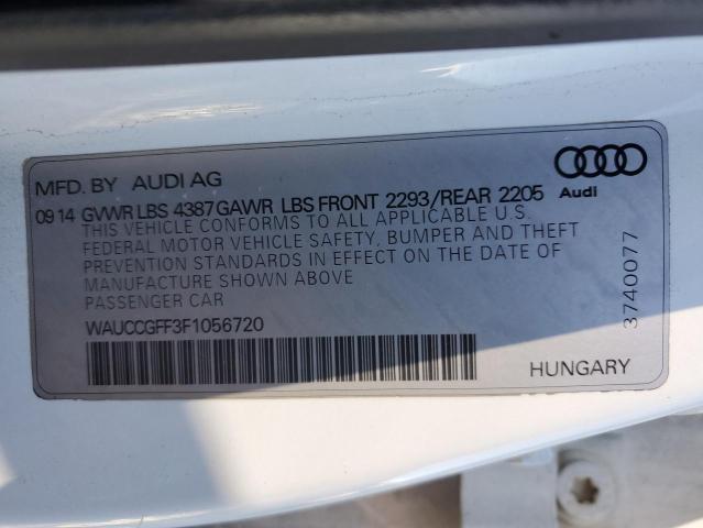 Photo 9 VIN: WAUCCGFF3F1056720 - AUDI A3 PREMIUM 