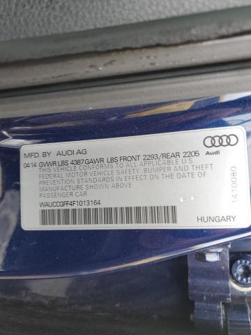 Photo 11 VIN: WAUCCGFF4F1013164 - AUDI A3 PREMIUM 